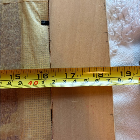 Framed Angel Needlepoint Art in Red and Cream - Picture 5 of 7